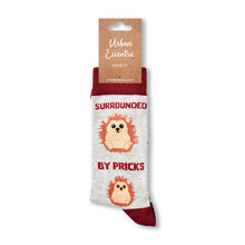 Load image into Gallery viewer, Surrounded By Pricks Socks -Unisex socks - Urban Eccentric - Puns
