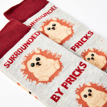 Load image into Gallery viewer, Surrounded By Pricks Socks -Unisex socks - Urban Eccentric - Puns