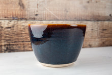 Load image into Gallery viewer, Yarn Bowl - Amber Blue - Thrown In Stone
