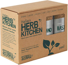 Load image into Gallery viewer, Italian Herb Kitchen - Grow Your Own Herbs Kit - Seedball