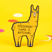Load image into Gallery viewer, Magnet - Judgement Llama - Katie Abey