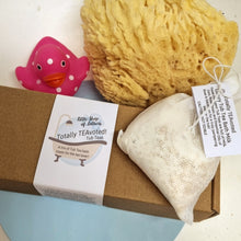 Load image into Gallery viewer, Totally TEAVOTED Gift Boxed Tub Tea Trio - Pampering Gift Set - Little Shop of Lathers - Tea lovers