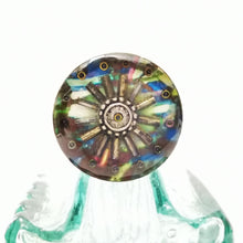 Load image into Gallery viewer, Adjustable Ring - Blur - Resin Beaded Jewellery - Silver Plated Ring - Nimanoma