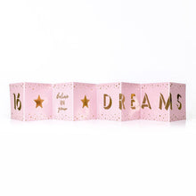 Load image into Gallery viewer, 16th Birthday Card - Mini Concertina Fold-Out Banner - Coulson Macleod