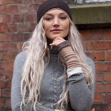 Load image into Gallery viewer, Cashmere Wrist Warmers - Turtle Doves - Raspberry