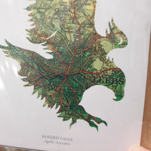 Load image into Gallery viewer, Vintage Map silhouette cards - Yorkshire and Leeds - Studio Seven