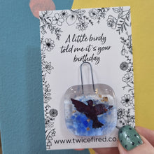 Load image into Gallery viewer, Glass Keepsake Wish - Sentimental gift token - Twice Fired