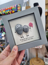 Load image into Gallery viewer, If nanas were flowers I’d always pick you - Nana Pebble Art Frame - Pebbled19
