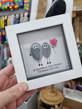 Load image into Gallery viewer, If Grandmas were flowers I’d always pick you - Grandma Pebble Art Frame - Pebbled19
