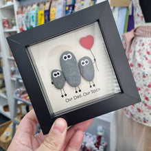Load image into Gallery viewer, Our Dad, Our Rock - Pebble Art Frame - Pebbled19