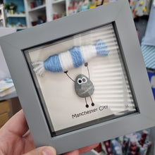 Load image into Gallery viewer, Manchester City Pebble Art Frame - Pebbled19 - Football Fans
