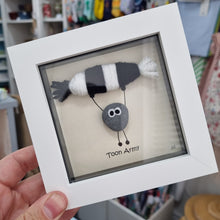 Load image into Gallery viewer, Newcastle United Pebble Art Frame - Toon Army - Pebbled19 - Football Fans