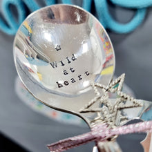 Load image into Gallery viewer, Wild at Heart - stamped spoon - Dollop and Stir