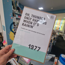 Load image into Gallery viewer, Song Lyrics Print - Dreams - Fleetwood Mac - JAM Artworks