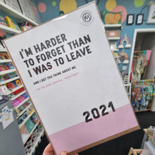 Load image into Gallery viewer, Song Lyrics Print - I Bet You Think About Me - Taylor Swift - JAM Artworks