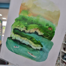 Load image into Gallery viewer, Explore Print - Illustrator Kate - A4 print - Adventures