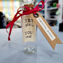 Load image into Gallery viewer, Positivity Bottles - positivity keepsakes - Hello Sweetie