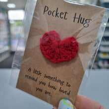 Load image into Gallery viewer, Pocket Hug - Crochet keepsake - Best Efforts