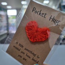 Load image into Gallery viewer, Pocket Hug - Crochet keepsake - Best Efforts