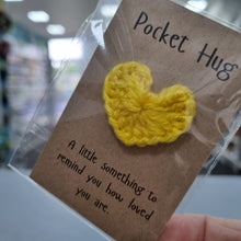 Load image into Gallery viewer, Pocket Hug - Crochet keepsake - Best Efforts