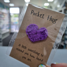 Load image into Gallery viewer, Pocket Hug - Crochet keepsake - Best Efforts
