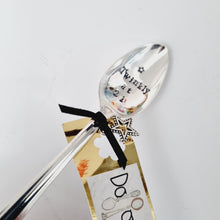 Load image into Gallery viewer, Twinkly at 21 - stamped teaspoon - Dollop and Stir