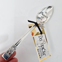 Load image into Gallery viewer, Twinkly at 21 - stamped teaspoon - Dollop and Stir