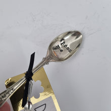 Load image into Gallery viewer, Spoon Me - stamped teaspoon - Dollop and Stir