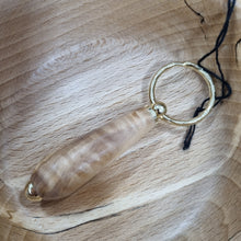 Load image into Gallery viewer, Wood turned Key Rings - What Wood Claire Do?