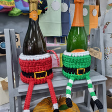 Load image into Gallery viewer, Crochet Storage Basket - Elf - Crochet Plant Pot/Bottle Holder - Best Efforts