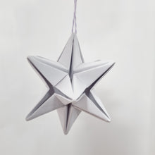 Load image into Gallery viewer, Origami Star Christmas Tree Bauble - Paper decorations - Origami Blooms