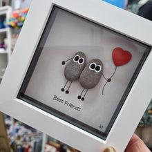 Load image into Gallery viewer, Best Friends - Pebble Art Frame - Pebbled19