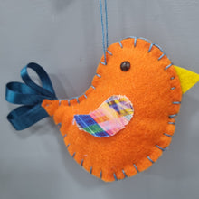 Load image into Gallery viewer, Bird - Rainbow Felt Bird Decoration - Lots of Colours - Quirky Threads Art