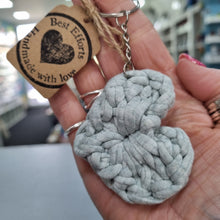 Load image into Gallery viewer, Crochet Heart Keyring - Best Efforts