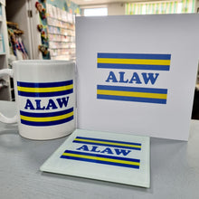 Load image into Gallery viewer, Coaster - ALAW - All Leeds Aren't We Glass Coaster - Fred & Bo - LUFC