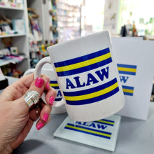 Load image into Gallery viewer, Mug - ALAW - Leeds United Mug - Fred & Bo - Yorkshire Gifts - LUFC - All Leeds Aren't We