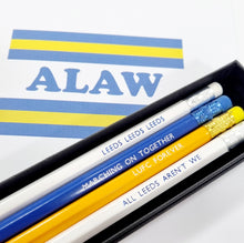 Load image into Gallery viewer, Pencil Set - Leeds Leeds Leeds! - LUFC - Leeds United fans
