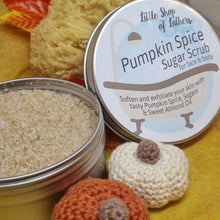 Load image into Gallery viewer, Pumpkin Spice Sugar Scrub - Natural Body Exfoliator - Seasonal Body Treat - Little Shop of Lathers
