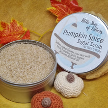 Load image into Gallery viewer, Pumpkin Spice Sugar Scrub - Natural Body Exfoliator - Seasonal Body Treat - Little Shop of Lathers