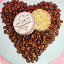Load image into Gallery viewer, Lip Scrub - Love You a Latte - Little Shop of Lathers - Natural Lip Exfoliator - Sentimental Puns