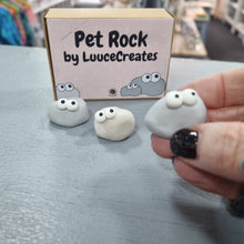 Load image into Gallery viewer, Pet Rock - Mini polymer clay figure - Luuce Creates