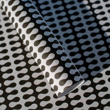 Load image into Gallery viewer, Trippy Monochrome Gift Wrap - Stylish Wrapping Paper - Studio Boketto