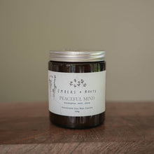 Load image into Gallery viewer, Candle - Peaceful Mind - Essential Oil Soy Jar Candle - Embers & Roots