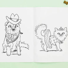 Load image into Gallery viewer, Doggy Dress-Up Colouring Book - Jo Clark Design - Dog lovers