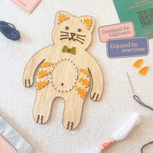 Load image into Gallery viewer, Craft Kit - Learn To Sew Cat Craft Kit - Children's Beginner Sewing Kit - Cat Lovers - Let's Make & Do