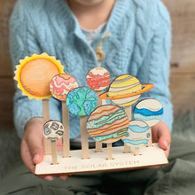 Load image into Gallery viewer, Paint Your Own Solar System Craft Kit - Childrens Activities - Cotton Twist