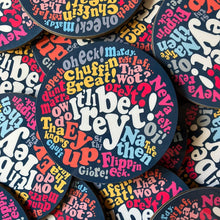Load image into Gallery viewer, Yorkshire Sayings Coaster - Yorkshire Slang - JAM Artworks