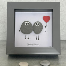 Load image into Gallery viewer, Best Friends - Pebble Art Frame - Pebbled19