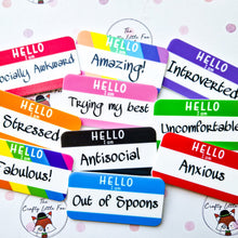 Load image into Gallery viewer, Mental Health Awareness Badges - Acrylic Pin Badge - The Crafty Little Fox