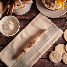 Load image into Gallery viewer, Wooden Rolling Pin - Small Rolling Pin - Lowrey Engraving